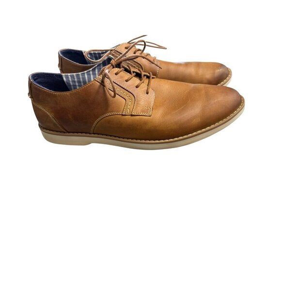 Sperry Mens Newman Oxford Plain Toe Dress Shoes~Size 13M~British Tan Topsiders - Picture 7 of 12